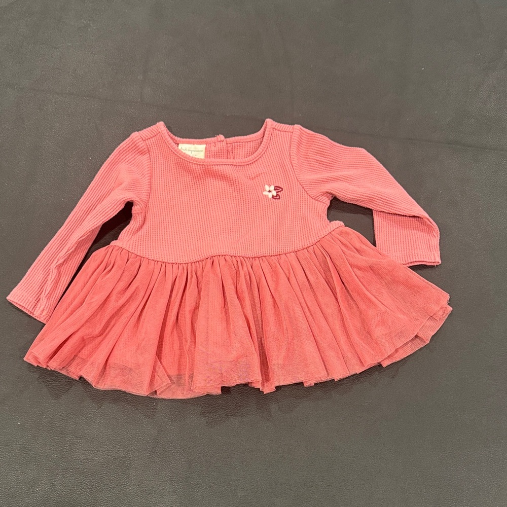 Pink Long Sleeve Kids Top